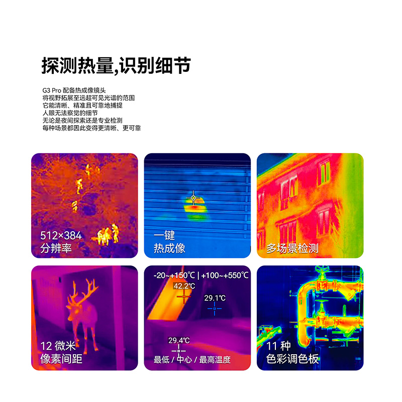 海外版AGM G3pro三防手机IP68防水防尘防摔带NFC热成像大声音电量 - 图1