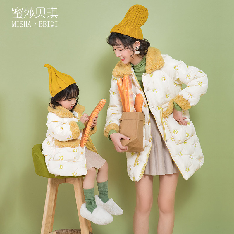 冬装羽绒2020新款潮高端韩版秋洋气 蜜莎贝琪亲子装/亲子时装