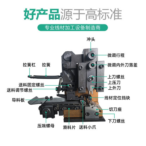 OTP横送模具横模端子机模具直模单粒模具U形模具端子模具 - 图1
