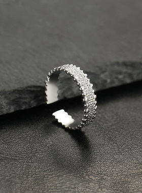 跨境新品不锈钢柳叶心形钛钢戒指