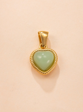 单吊坠复古不锈钢项链