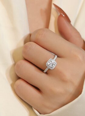 小方糖微镶满钻戒指2026新爆款