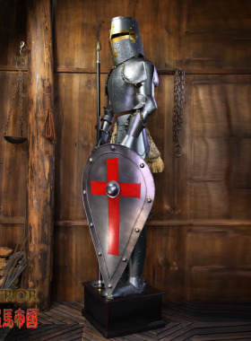 斯巴达欧洲中世纪风铁艺金属摆件