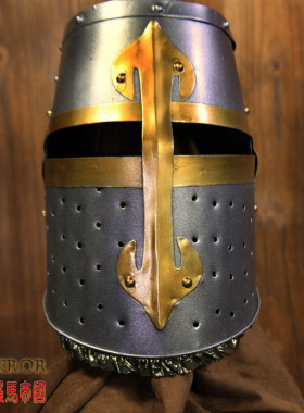 可戴中世纪风骑士原创设计摆件