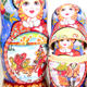 Russian matryoshka doll pure solid wood JoyNest