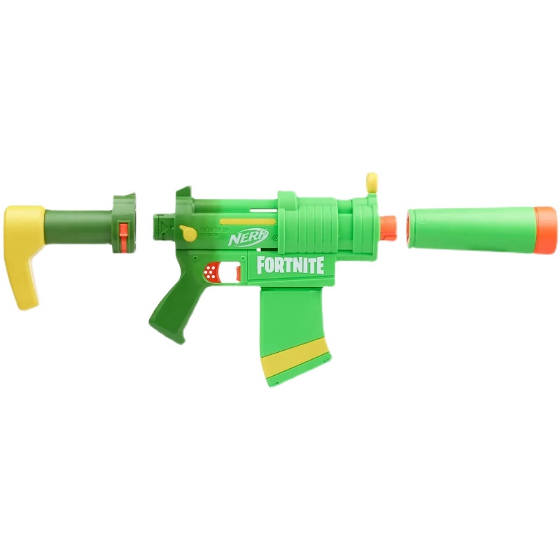 美版NERF热火Fortnite SMG-Zesty死拽夫stf手动软弹发射器玩具枪 - 图3