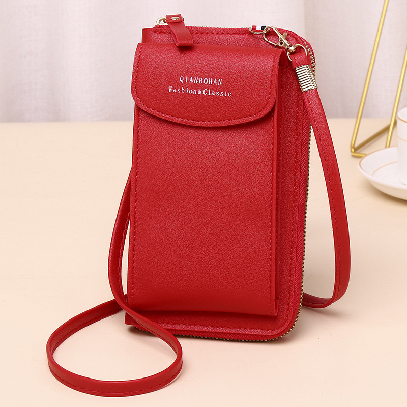 Women's Wallet Shoulder Mini Leather Bags Straps Mobile Phon - 图3