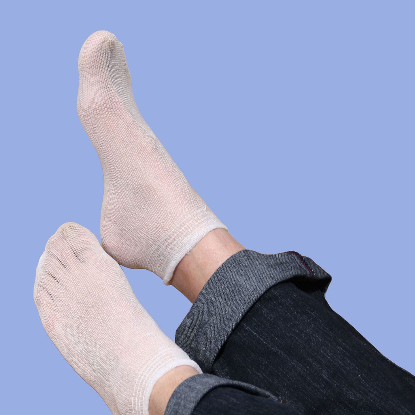 120针100双滑雪袜套一次性袜子隔离白色试穿袜子试鞋用的短款袜套,淘宝优惠券,粉丝福利购,淘宝优惠卷