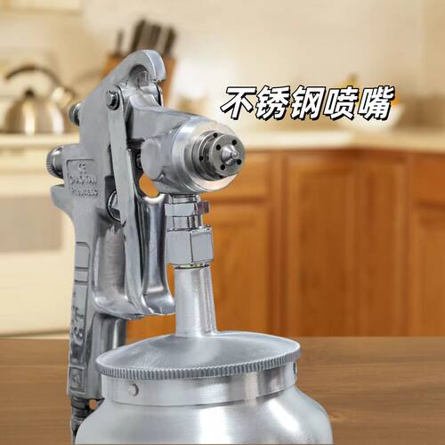 吉塔高雾化W-77-71上下壶汽车家具乳胶漆涂料喷壶油漆喷枪喷漆枪 - 图2