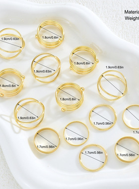 梵慕蒂钛钢极细叠戴对戒女