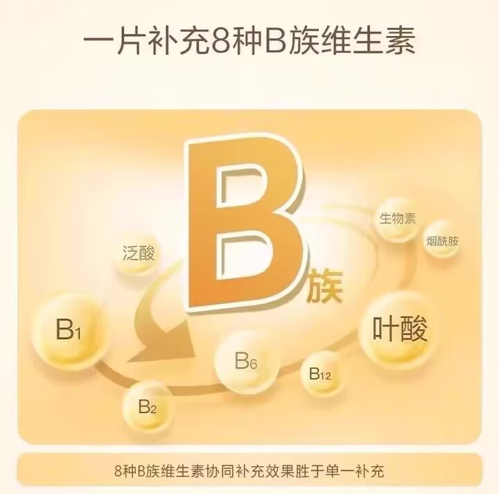 白云山拜迪生物B族维生素片b2b6b1b12维c新陈代谢官方官网正品 - 图1