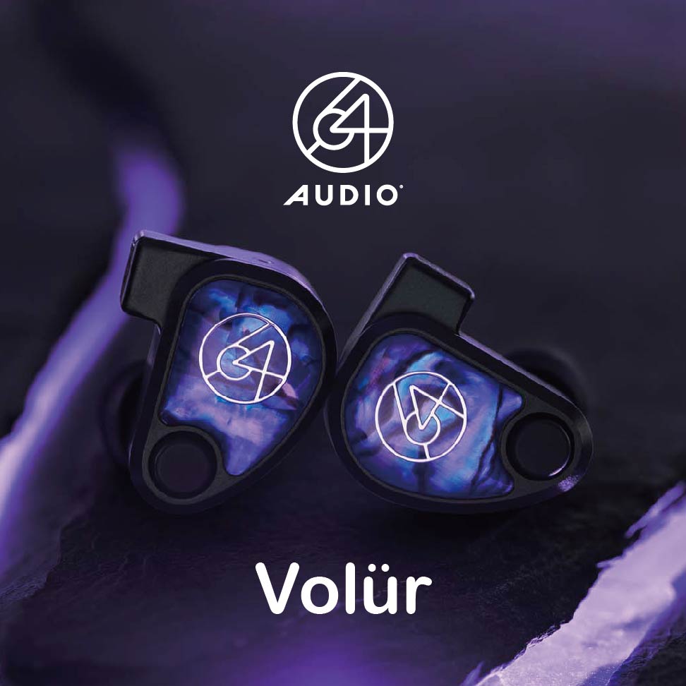 64Audio Volur旗舰级定制圈铁钛金属HIFI入耳式有线耳机tia架构 - 图0