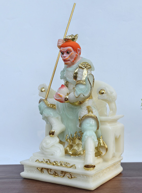 齐天大圣孙悟空佛像斗战胜佛佛像19寸孙行者神像树脂摆件12寸