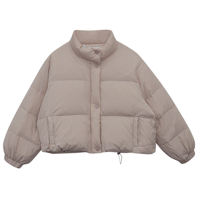 一三良品小个子 w能小奶包短款立领90白鸭绒羽绒服外套女面包服冬,淘宝优惠券,粉丝福利购,淘宝优惠卷