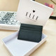 ELLE Female Baozhuan Creative Craft Ticket Packing Creative Packa Pack MINI Handheld Photo Case Card Bags Multi -layer Card Pie

