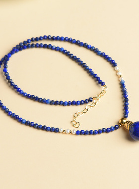 天然青金石可打开精油瓶香水瓶