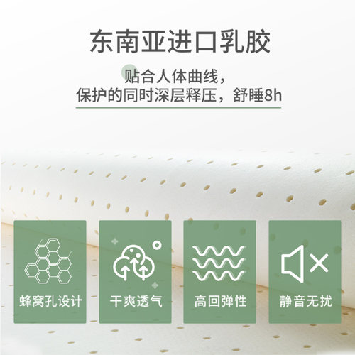 【门店同款】穗宝乳胶椰棕垫护脊弹簧席梦思床垫 健脊之冠-卓越版 - 图2