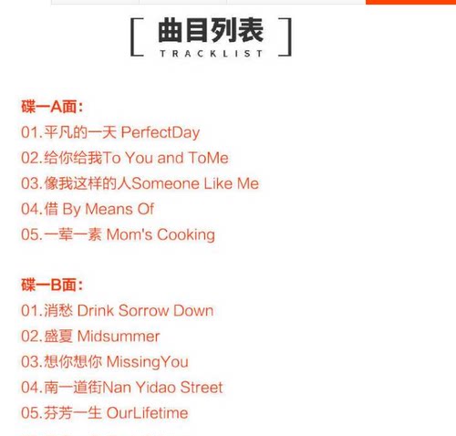 留声机专用黑胶大碟 毛不易专辑 平凡的一天 2碟 LP黑胶唱片12寸 - 图0