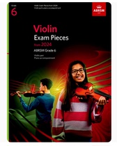ABRSM2024 new version of the English Emperors violin test class Violin Exam Pieces Grade6 VI Level