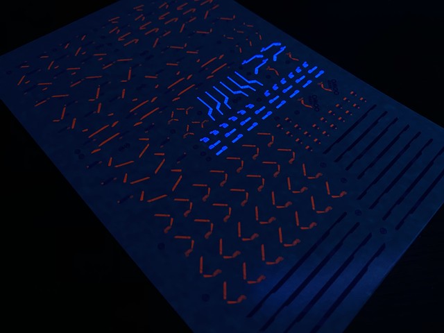 Snow Flame MG Zero Flying Wing EW High Precision Fluorescent Water Sticker