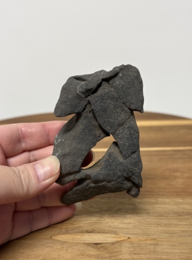 虚怀若谷 文字石天然太湖毛石 书桌茶桌石头摆件 原石原皮 无底座