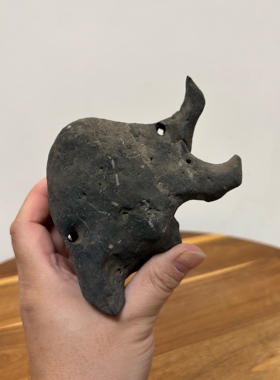 章鱼 天然太湖石摆件 动物象形石八爪鱼 原石原底 书桌茶桌博古架