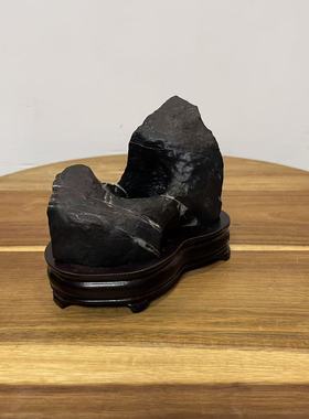 香炉 天然太湖石香炉 原石原底 山形点香石 书桌茶室厅堂意境摆件