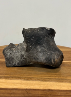 天然太湖石山形摆件 原石原底书桌笔桶茶桌办公桌面摆件 自然平放