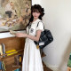 ຊຸດລູກເຮືອສີຂາວ Preppy