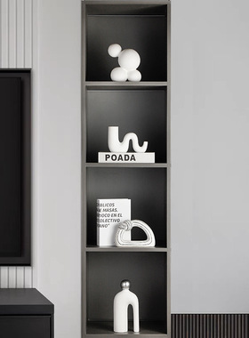 居家简约黑白抽象艺术装饰品