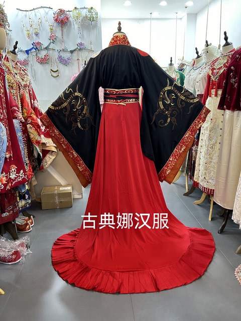 Warring States Robe Men's Clothing Chu Dynasty Han Clothing Chu-Han Period