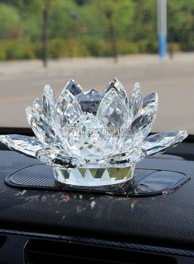 珠宝柜台婚庆拍摄道具水晶莲花