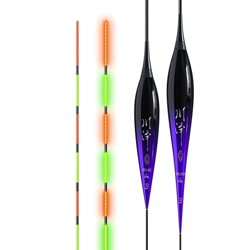川泽新款夜光漂高灵敏鱼漂轻量电池野钓电子漂夜钓鲫鱼漂鲤鱼浮漂 - 图3
