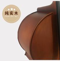 Full handmade upscale matt matte antique cello beginners practice adult children solid wood violin delivery driver