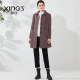 Xing's women's 2021 slim woolen coat
