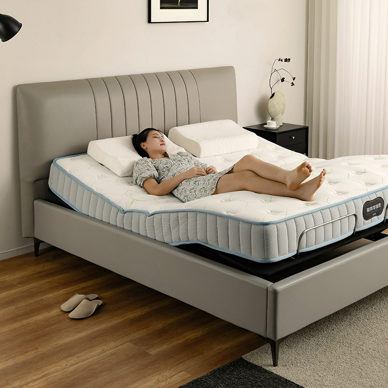(新品)联邦家私智能床垫独立弹簧面布防螨抗菌电动零压智能床垫