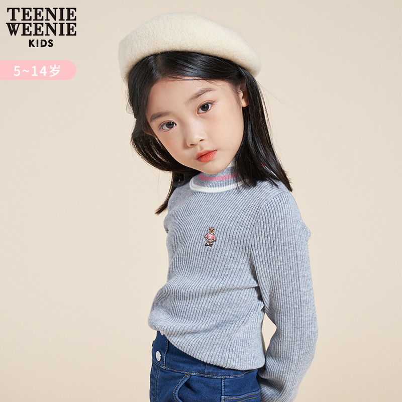 teenieweeniekids小熊童装女童毛衣 teenieweeniekids毛衣/针织衫