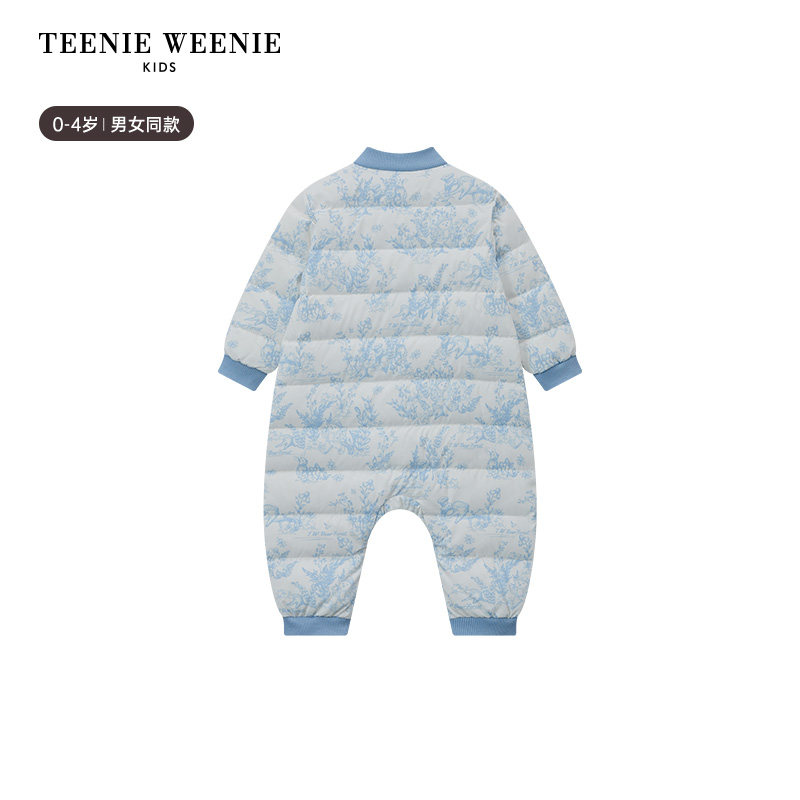 TeenieWeenie Kids小熊童装24冬款男女宝婴儿羽绒连体哈衣爬服,淘宝优惠券,粉丝福利购,淘宝优惠卷