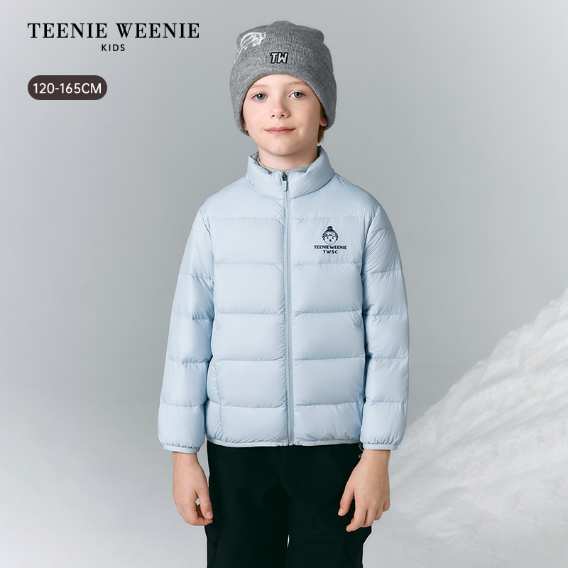 TeenieWeenie Kids小熊童装25年新款冬男童90绒GORETEX羽绒服 - 图0