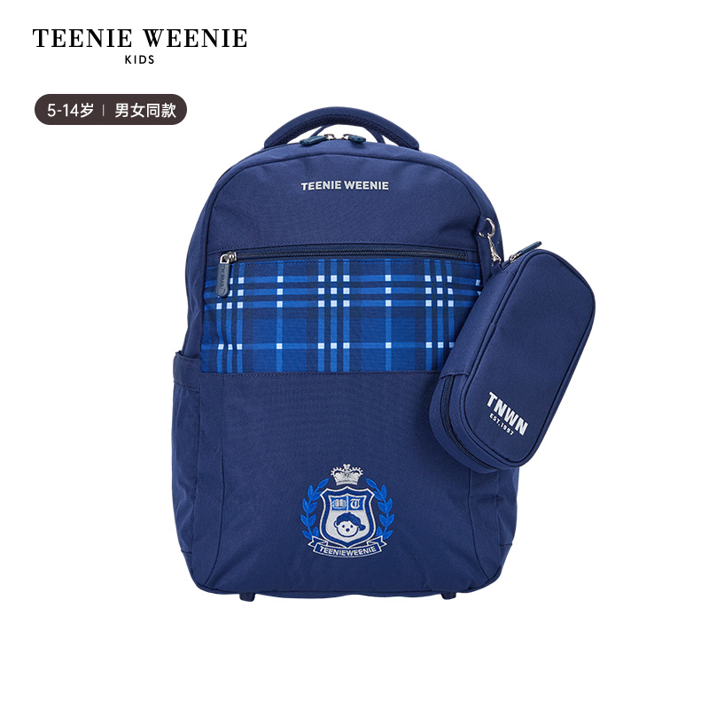 TeenieWeenie Kids小熊童装24款男女童4-6年级防泼水刺绣双肩书包