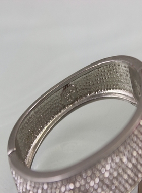 重工镶钻设计感孤品手镯项链耳环