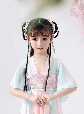 古风汉服超仙女童流苏宝宝发饰