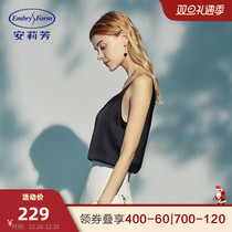 Anly Fang Chun Summers thin section sexy V collar sling lady with chest cushion can be worn outside the home dress ED00216