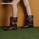 Toomyshoes boots 2025 autumn and winter new lens capture thick-soled height-enhancing slim short boots fashion boots