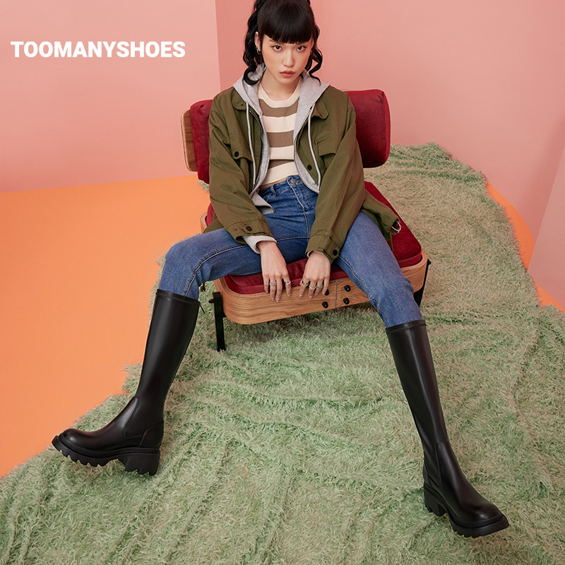 toomanyshoes 2022新款赢麻了骑士靴 toomanyshoes骑士靴