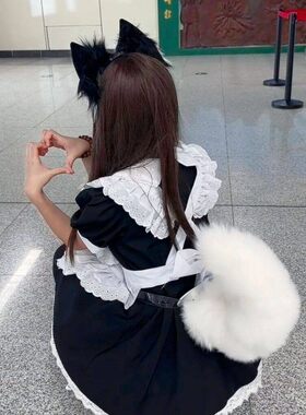 电动声控尾巴cosplay漫展