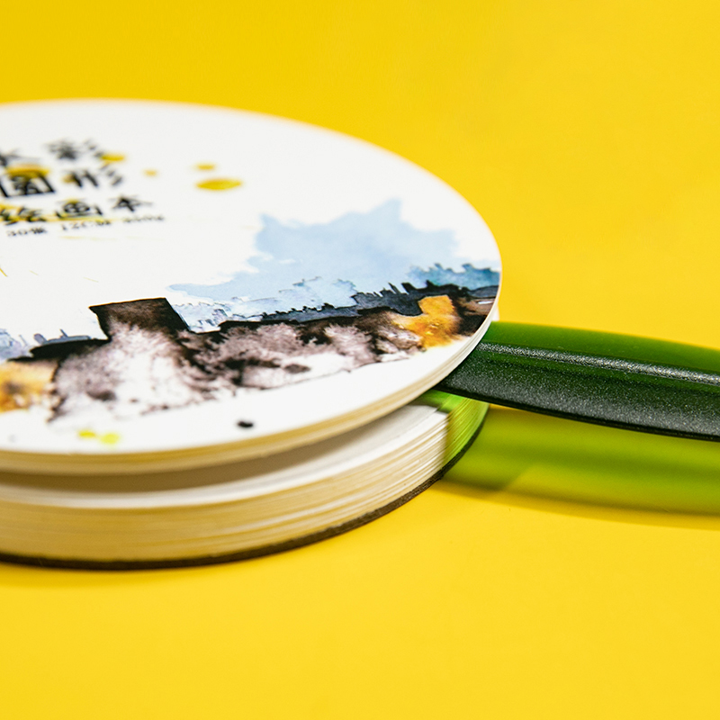 记忆印象350g加厚木浆中粗四面封胶水彩随身图画水粉圆形水彩本,淘宝优惠券,粉丝福利购,淘宝优惠卷