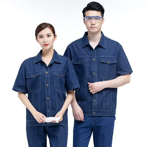 Джинсовый летний тонкий комбинезон