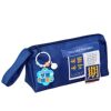 Inspirational text double layer pencil bag student gift