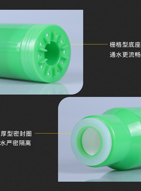 净水器滤芯10寸颗粒活性炭T33纯水机配件通用椰壳碳家用双芯滤芯